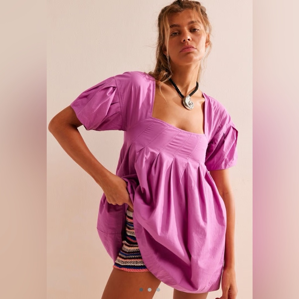 Free People Miss Me Mini Dress Sz Large